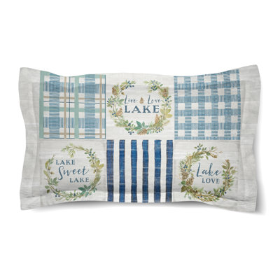 Lakeside Retreat Microfiber / Microsuede Pillow Sham