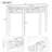 Distinctive Features Of Pine Veneer Console Table With Vertical Stripe Drawer Fronts And Four Legs-455069597