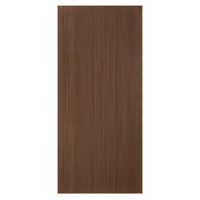 Walnut Texture Flush Hollow Core Composite Interior Door Slab, 48 po x 80 po