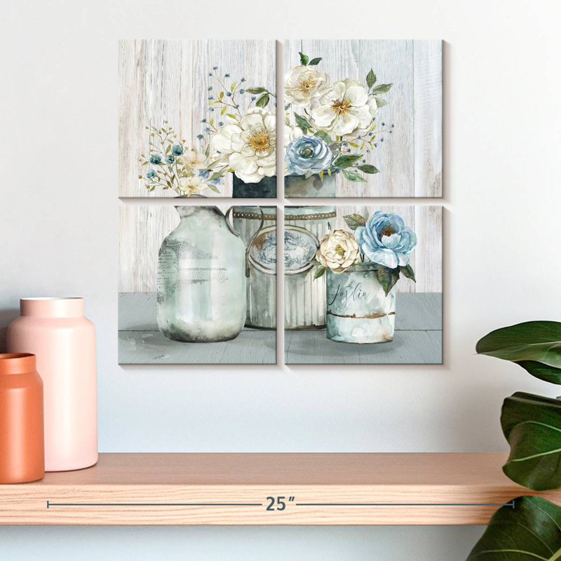 Harnek French Garden Flowers II, H 18 po x l 18 po