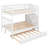 Cheol Solid Wood Standard Bunk Bed with Trundle-2069036733