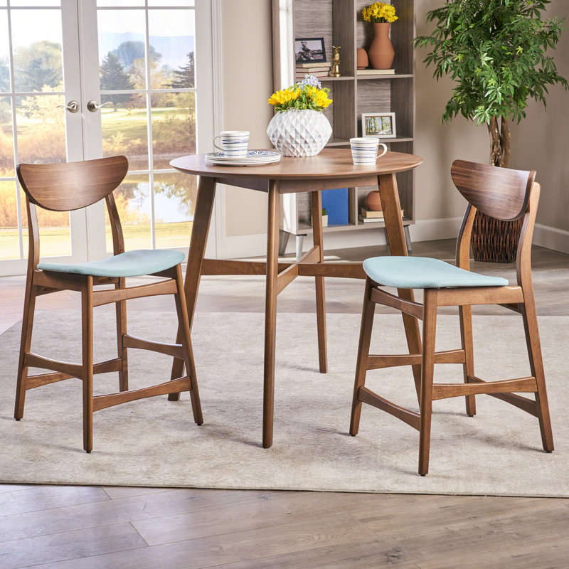 Beaverdam 2 - Person Four Leg Dining Set, Mint