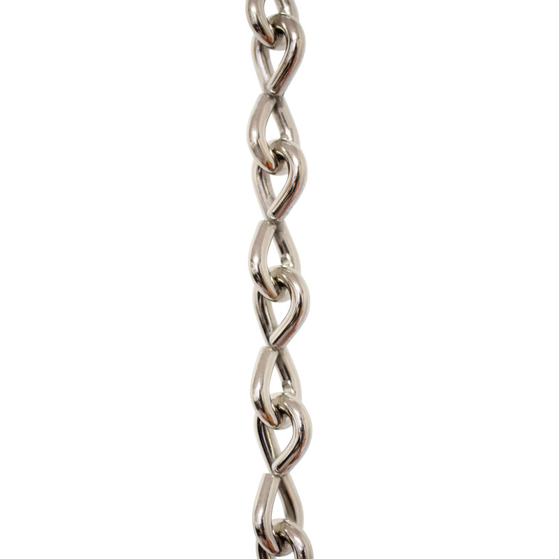 Chaîne d'éclairage Jack (3 pieds), Nickel poli