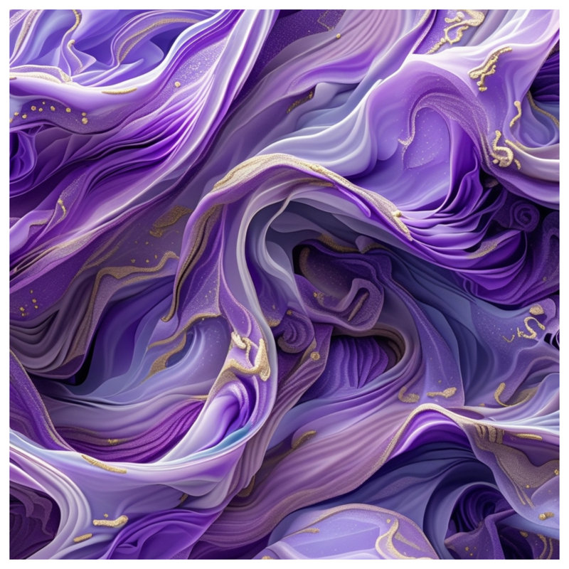 Couvertures fluides en tissu mauve, 60in W x 80in H