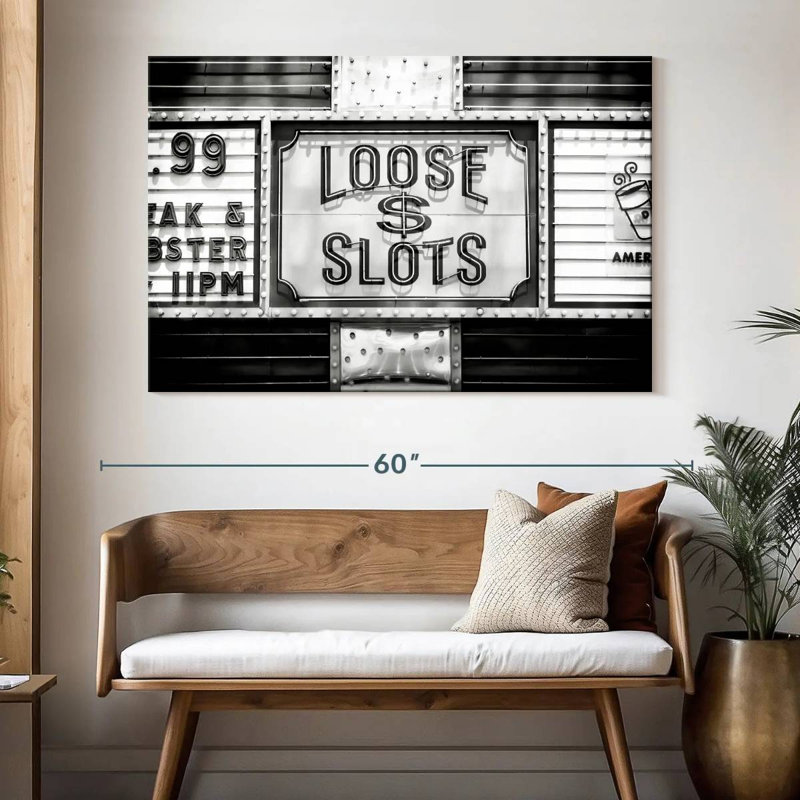 Senne Loose Dollar Machines à sous, H 34 po x l 51 po