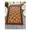 Tapis tissé à motif floral lavable Mosso-1704615816