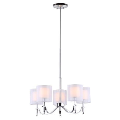 Lustre classique/traditionnel ombré 5 lumières Lucian