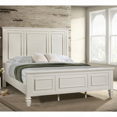 Beach 63" Wood Panel Bed
