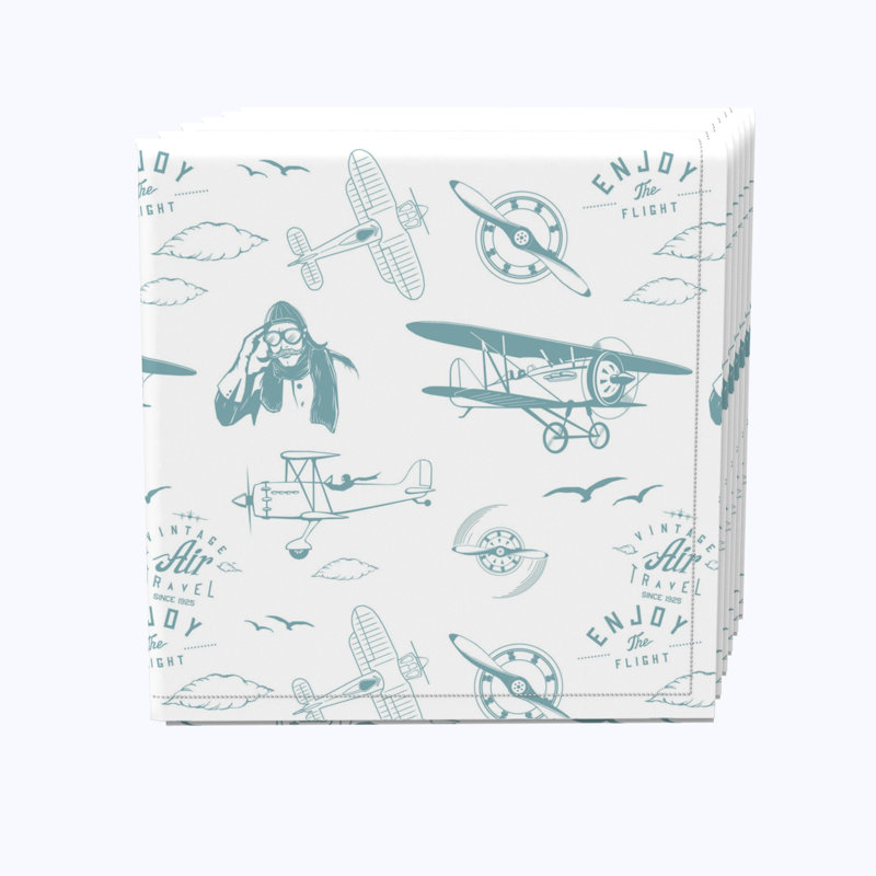 100% Cotton Kids Square Napkin