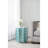 Handcrafted Capiz-Inlay Pedestal Stool with Starburst Motif and Floral Textured Base – Versatile Accent Furniture Piece