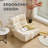 Teddy Fabric Standard Armless Bean Bag Chair & Lounger-230307808
