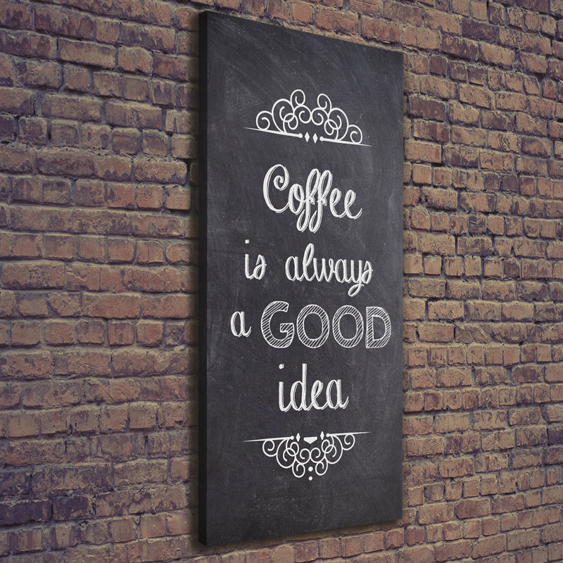 Coffee Collage - Wrapped Canvas Print
