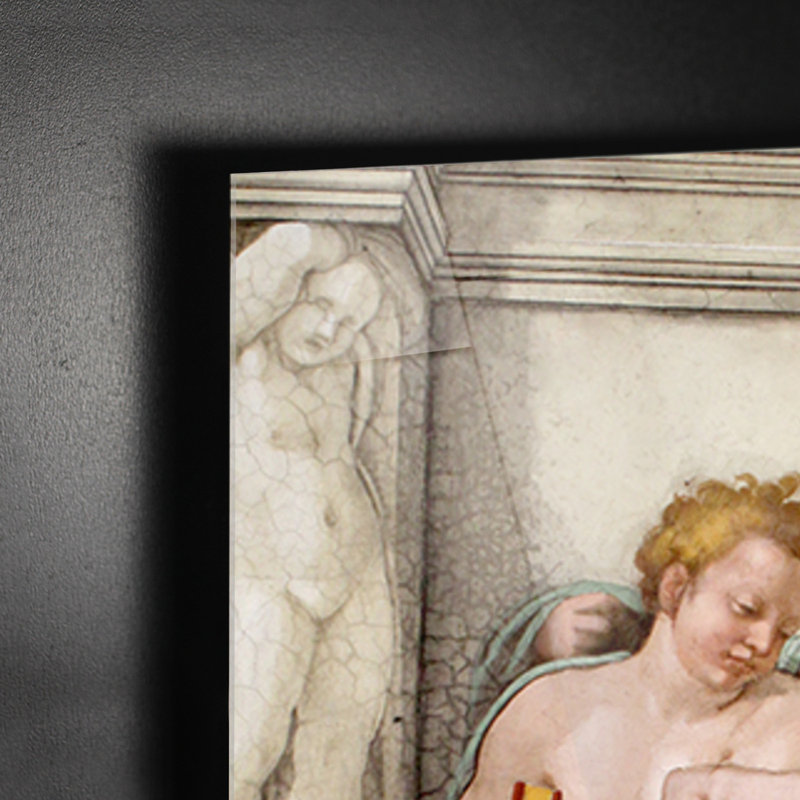 Sibilla Cumana by Michelangelo - Rectangle Painting