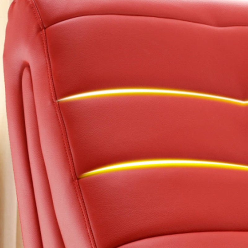 Aledo, Rouge, Orienté à gauche (vu de face)