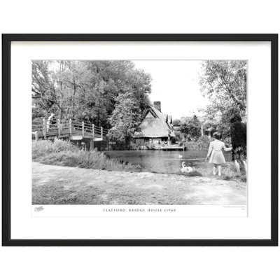 Flatford, Bridge House C1960 by Francis Frith - Single Picture Frame Print