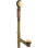 Clearflo Brass Toe Tap 1.5" Leg Tub Drain With Overflow