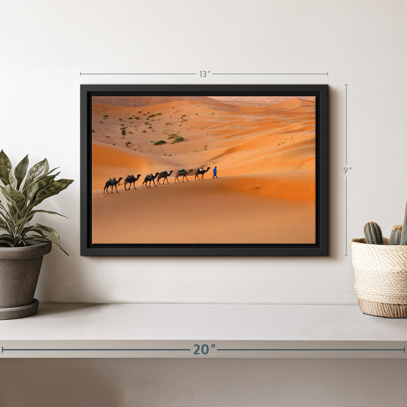 «Sahara Desert», reproduction sur toile, H 9 po x l 13 po