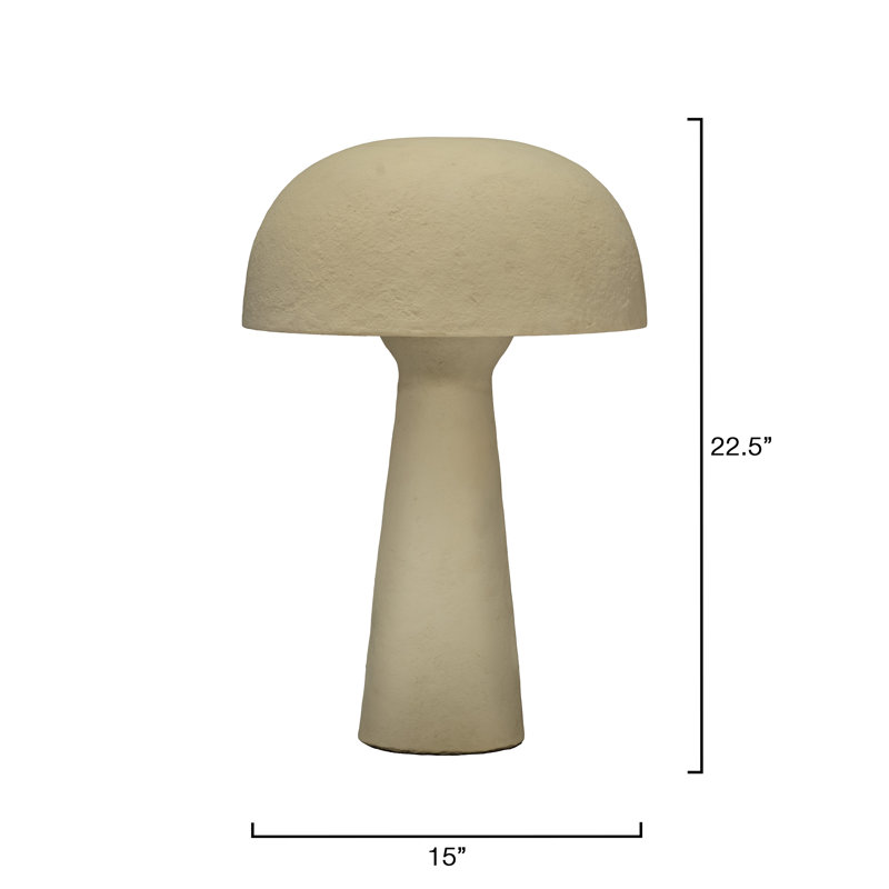 Papier Table Lamp, Cream