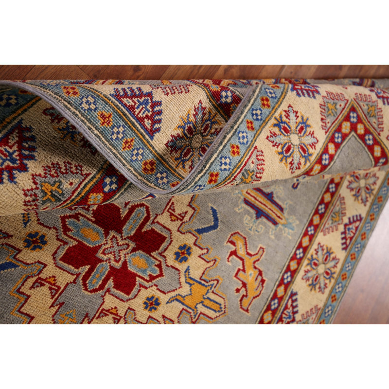 Tapis décoratif géométrique Kazak