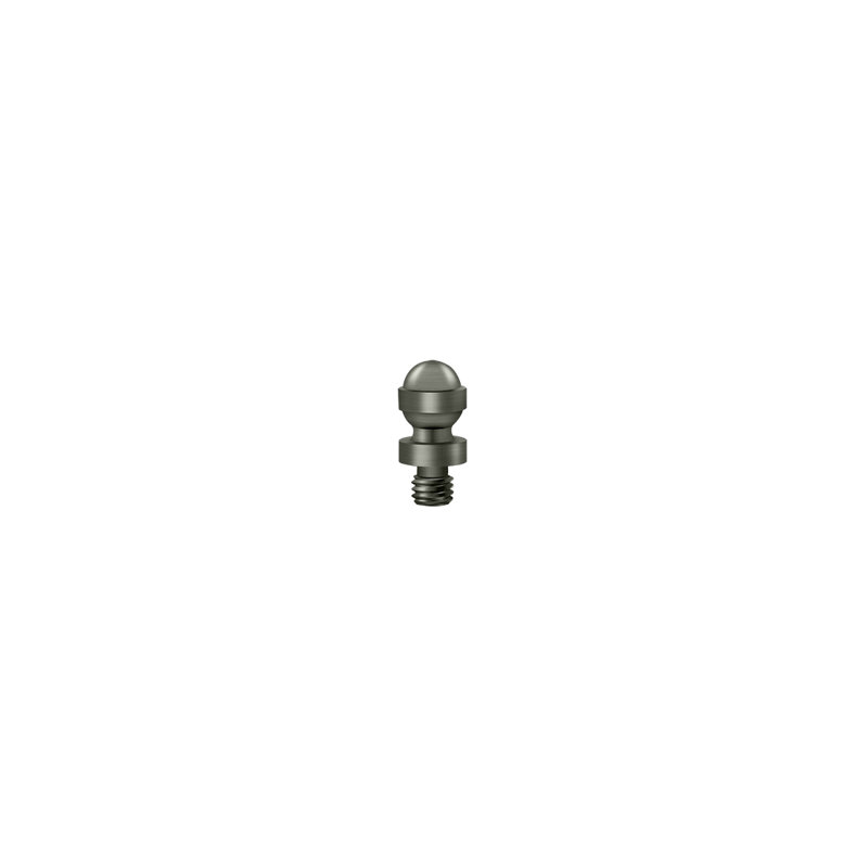 Deltana CHAT003 Acorn Tip in PVD Polished Brass, Antique Nickel