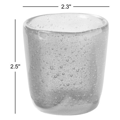 2.5'' H Glass Tabletop Tealight Holder
