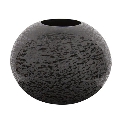Erman Black Metal Table Vase
