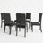 Candace 6 - Person Four Leg Base Dining Set-171174248