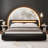 LED Platform Bed Frame With Adjustable Headboard-1089561292-1089561294
