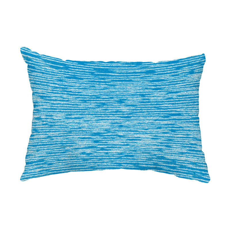  Coussin intérieur / extérieur rectangulaire, bleu