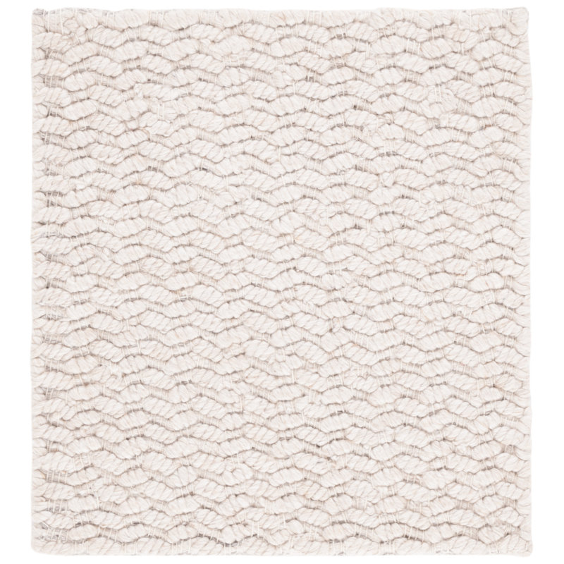 Natura Hand Loomed Pet Yarn Pile Solid Color Rug, Rectangle 8' x 10'