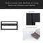 Console moderne pour salon avec 4 tiroirs et 2 tablettes-1027537321