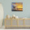 "Beach Birds at Sunset", art mural par D. Rust