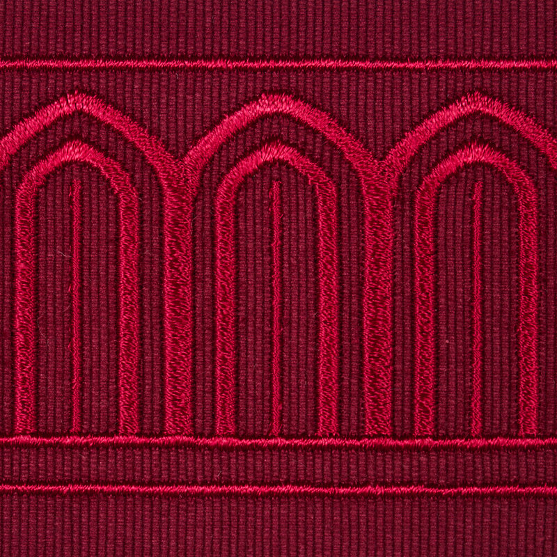 Miles Redd Fabric, Red