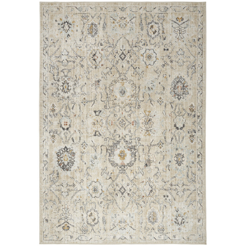 Noleta Persian Area Rug, Rectangle 5'5" x 7'3"