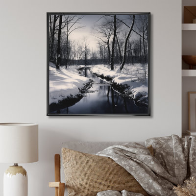 «Winter Scenery Wonderland» sur toile