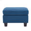 OTTOMAN bleu marine SPRINGFIeld