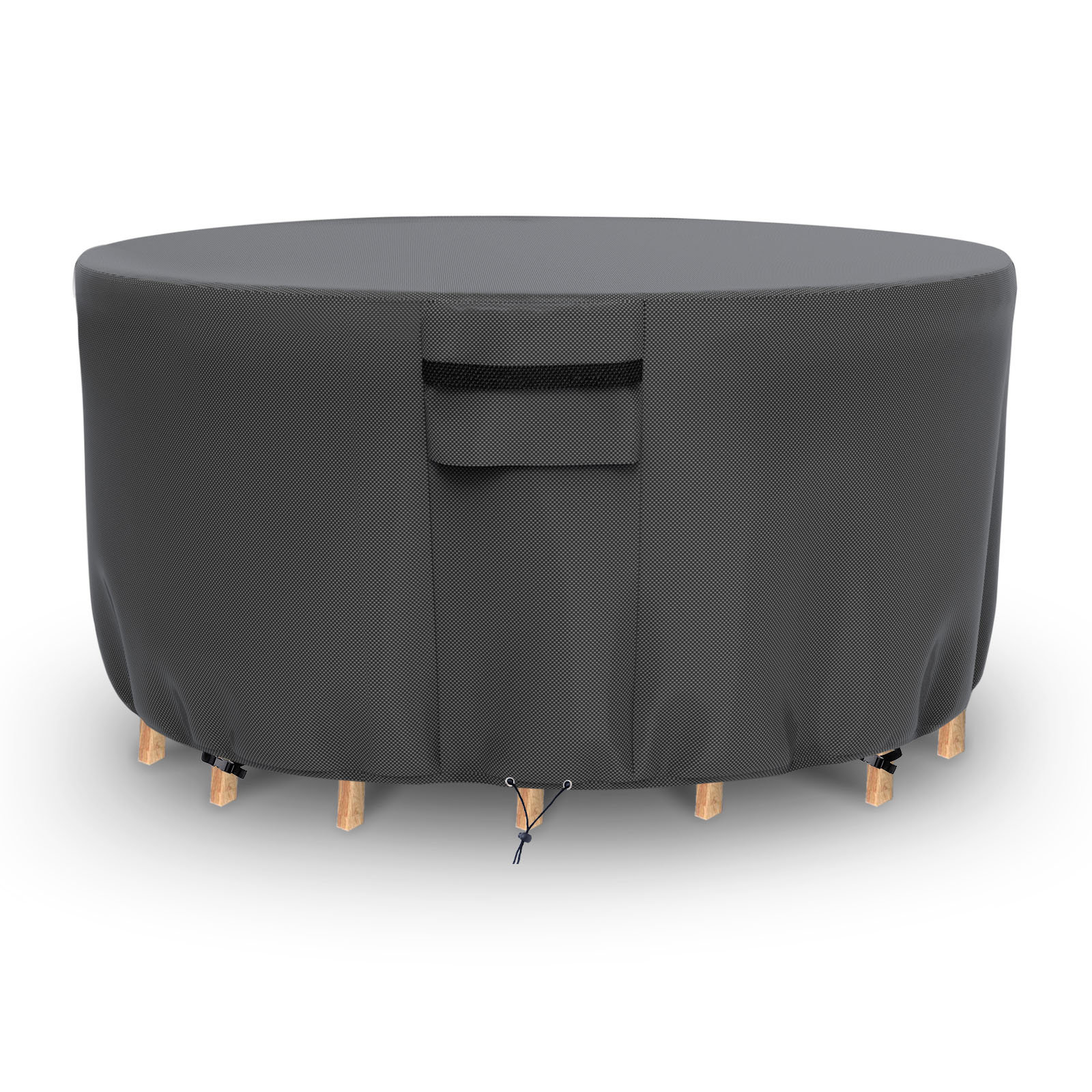 Arlmont & Co. Waterproof Heavy Duty Outdoor Round Table Cover | Wayfair