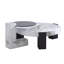 Table basse blanche avec table d'appoint