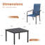 Ensemble repas carré pour patio-1312571906