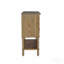 Commode d'appoint 2 tiroirs Naturel Voir ci-dessous