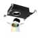 Aether Colour Changing LED Round Wall Wash Trim with Light Engine