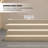 Scandinavian Style Front Desk in Beige with Creative Design and LED Lighting