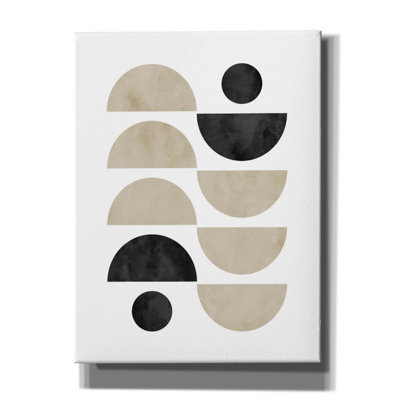 «Black Beige No. 2» par Brandon Wong, art mural sur toile