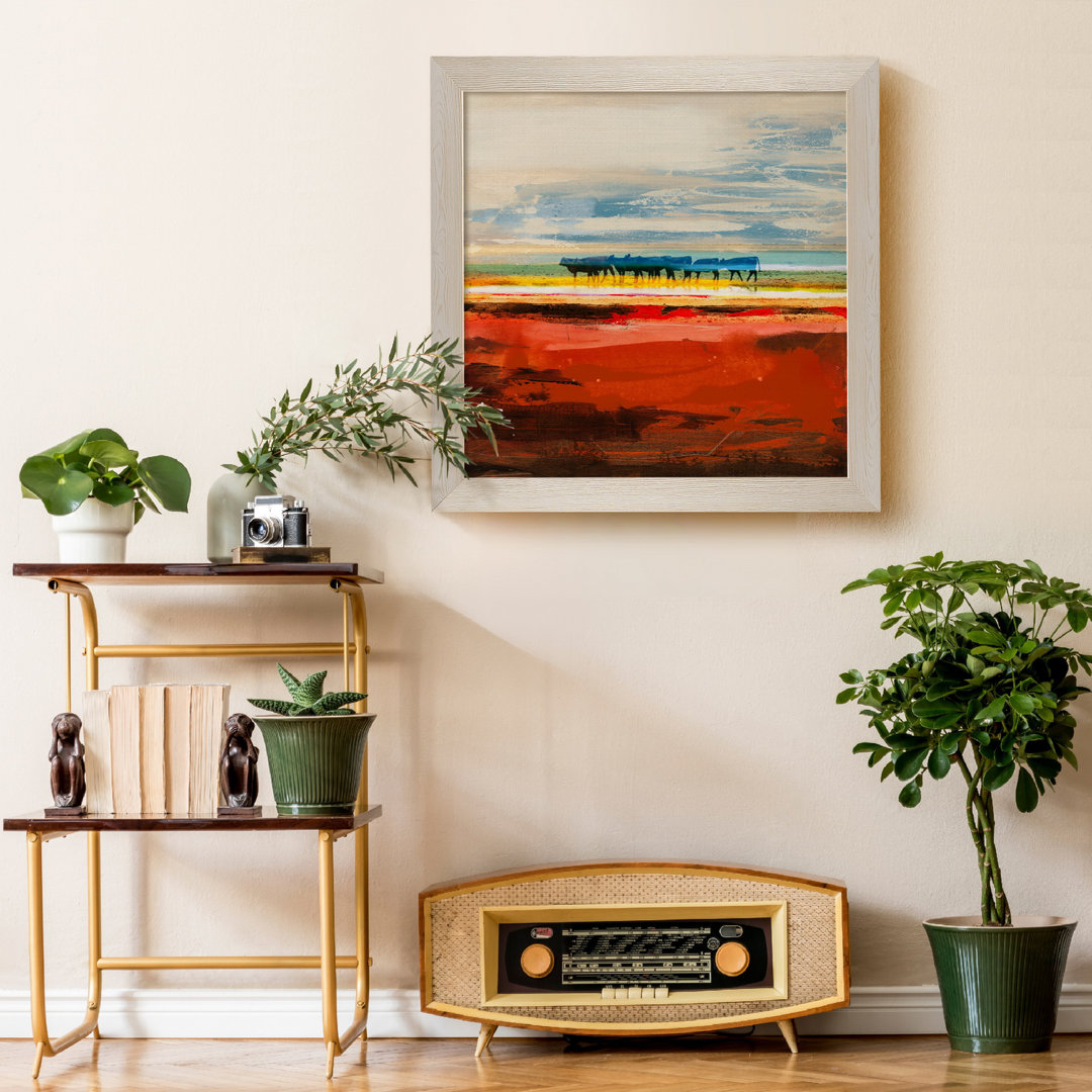 " Texas Cattle " Rosalind Wheeler Frame 