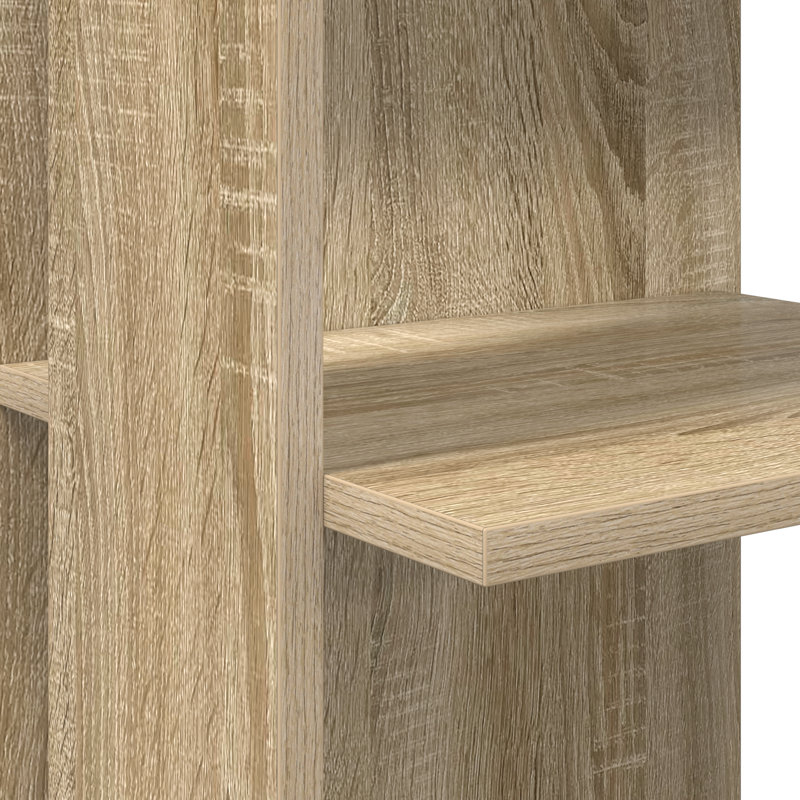 Corner Desk Particle Board Medium, Sonoma Oak