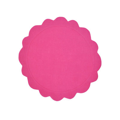 Sunflower Scallop Placemat