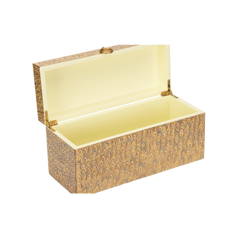 Tanzin Box - Brown Marble