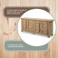 Amalfi 91'' W Solid Wood Sideboard