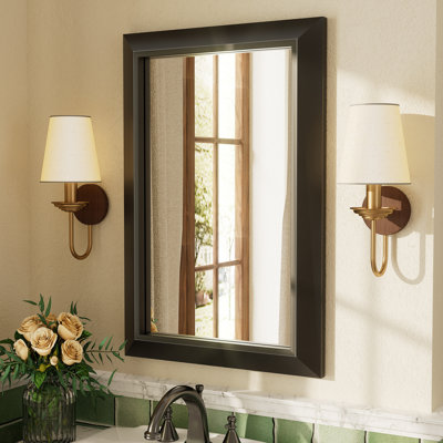 Amara Tempered Glass Mounted Wall Mirror