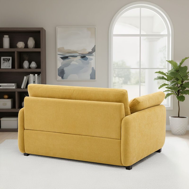 Fauteuil d'appoint 50 po, Jaune
